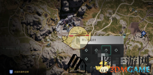 《七日世界》垩峰山异常点位置