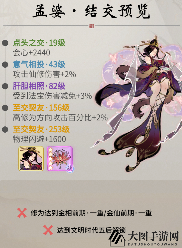 《一念逍遥》新仙友孟婆介绍图集