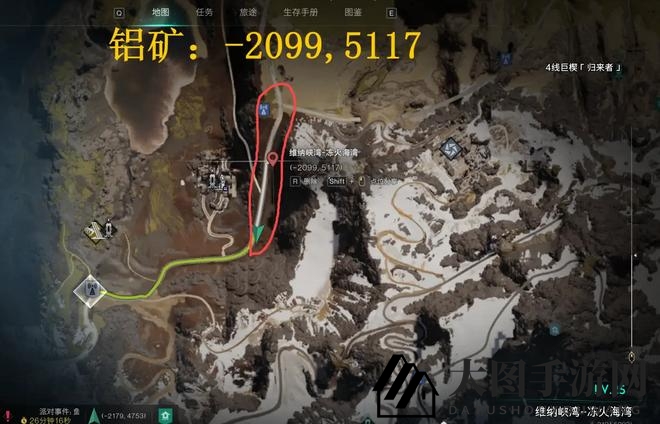 《七日世界》第一阶段矿物分布大全