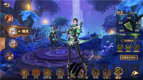 《万王之王3D》射手多面转职：吟游辅助、神射输出、猎魔平衡全解析