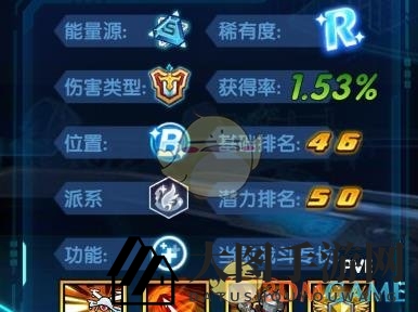 《三国终极觉醒》张士平技能属性图鉴一览