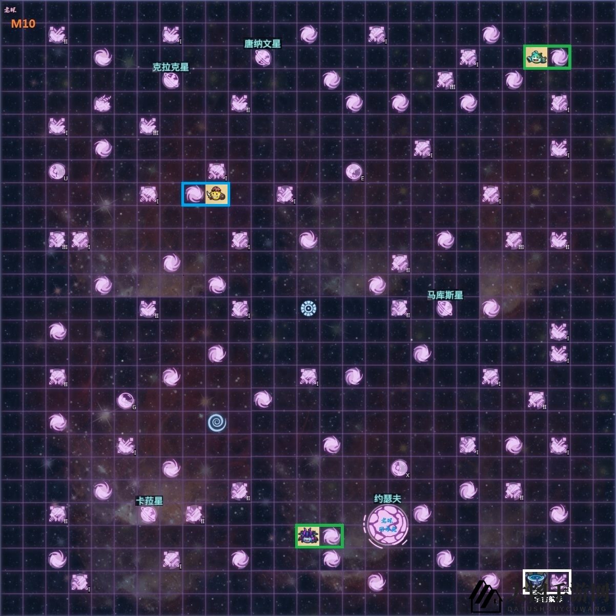 《不思议迷宫》星域全图赏析