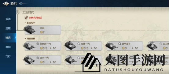 《世界启元》兵种系统之骑兵兵种