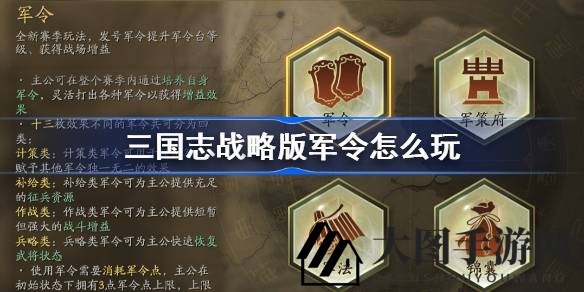 《三国志战略版》揭秘战场胜利秘籍：轻松掌握军令玩法，刷新流策略助你一统江湖