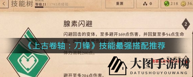 《上古卷轴：刀锋》技能搭配攻略，轻松秒杀挑战，无敌战斗力全解析