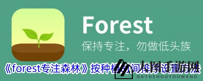 《Forest专注森林》新功能曝光：树木种植时间排序技巧大公开，专注之旅更清晰
