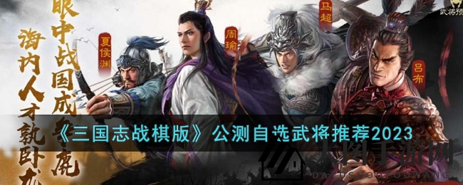 《三国志战棋版》公测新手上路，揭秘自选武将攻略，助你畅游战棋江湖