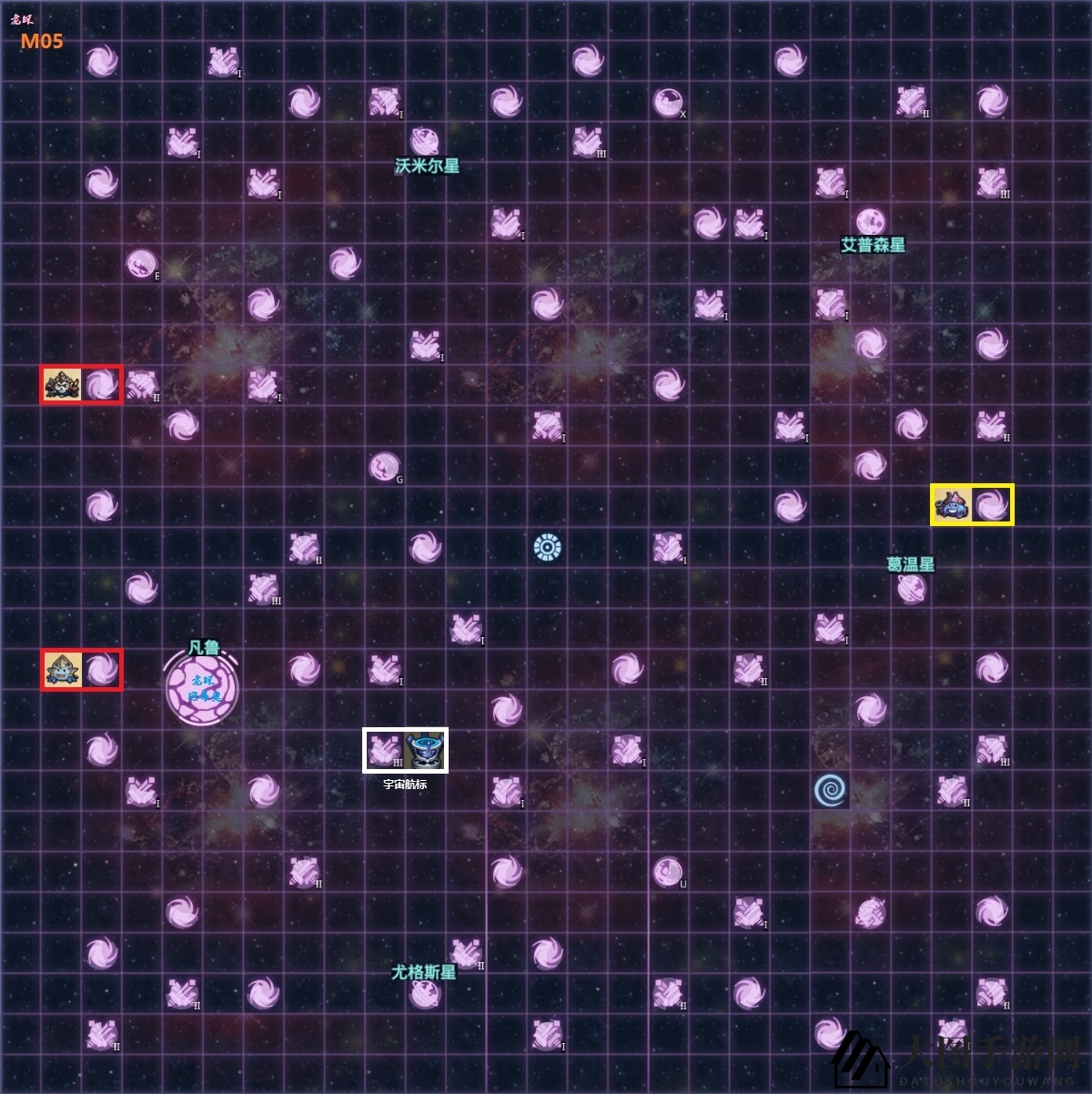 《不思议迷宫》星域全图赏析