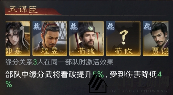 《三国：谋定天下》英雄程昱阵容推荐