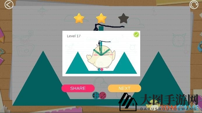 《LoveBalls》第17关轻松解锁：锐角技巧助力小球奇趣冒险