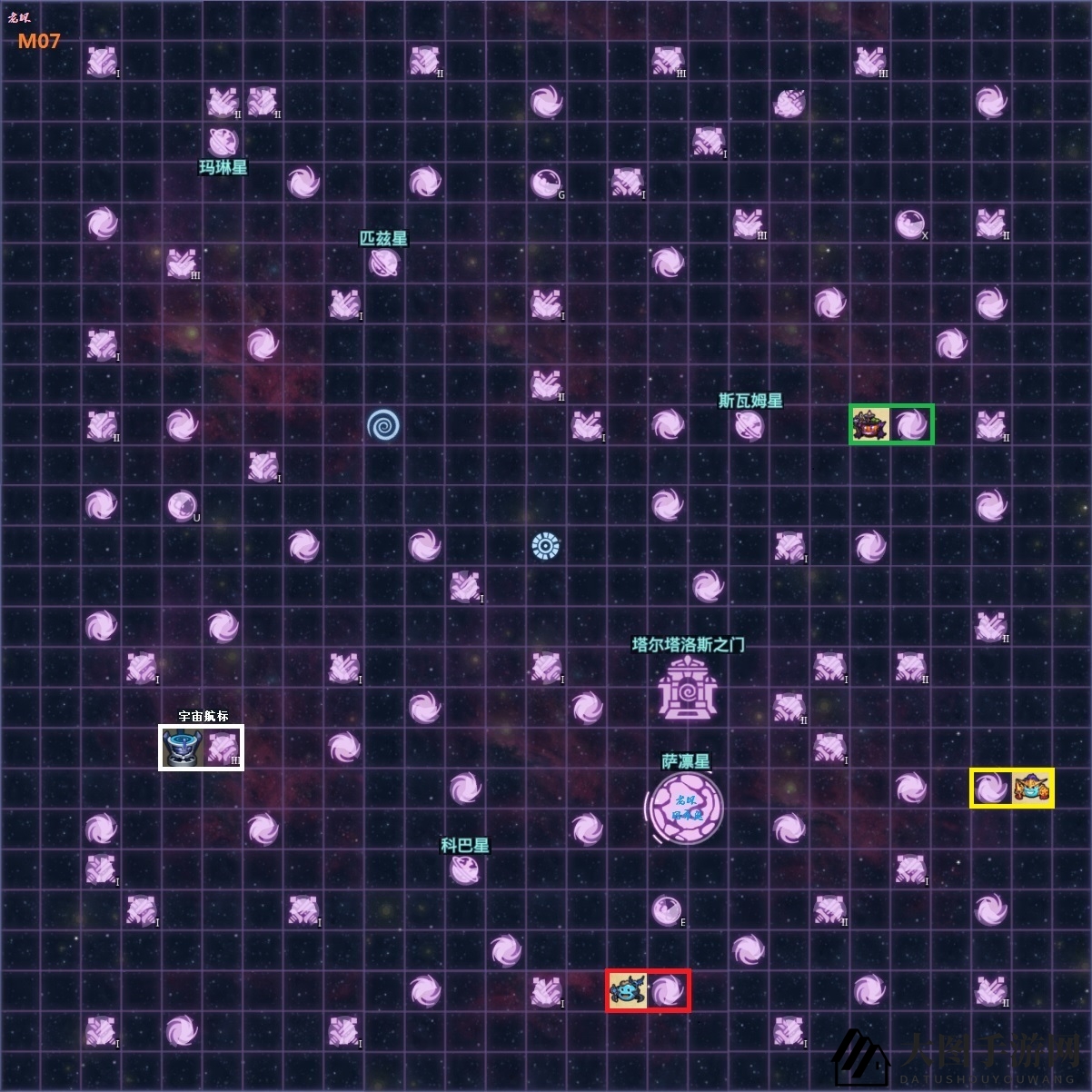 《不思议迷宫》星域全图赏析