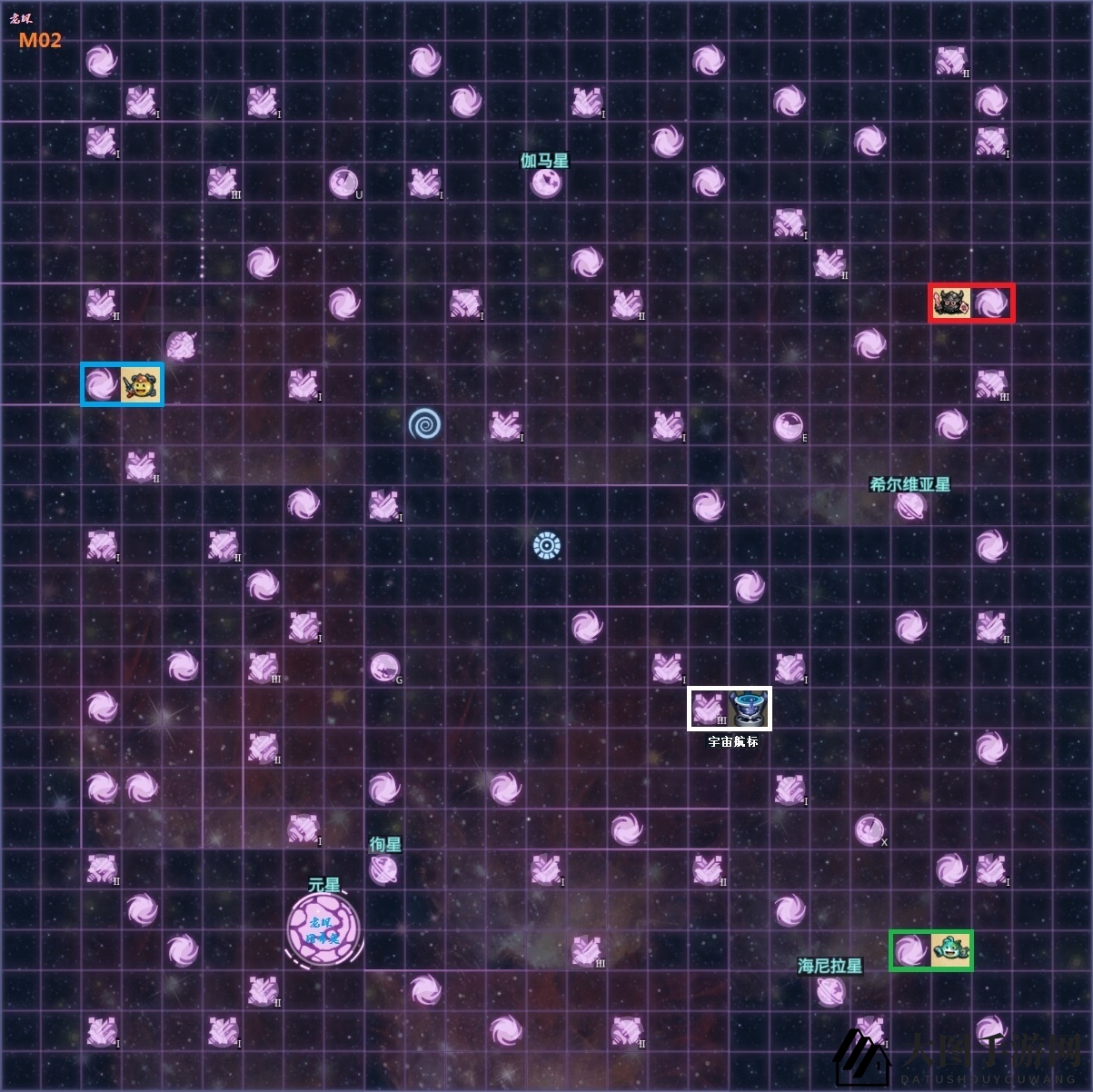 《不思议迷宫》星域全图赏析