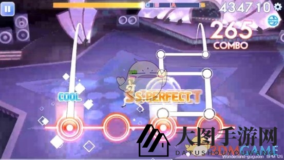 《QQ炫舞》手游事务所Wonderland音符分析