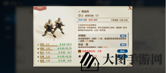《世界启元》兵种系统之近战兵种