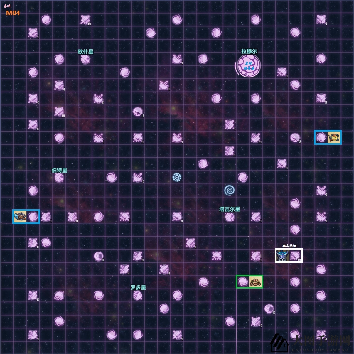 《不思议迷宫》星域全图赏析