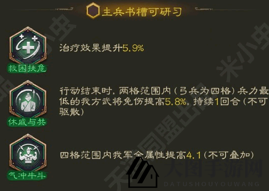 《三国志战棋版》S3其徐如林兵书介绍一览