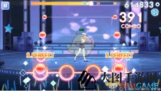 《QQ炫舞》手游事务所Good Time音符分析