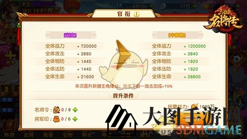 《三国杀名将传》官职系统详解