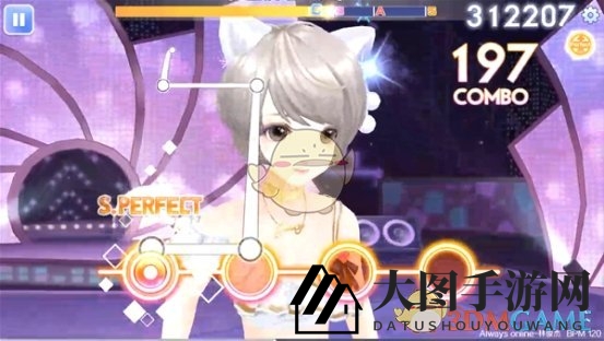 《QQ炫舞》手游事务所Always Online音符难点