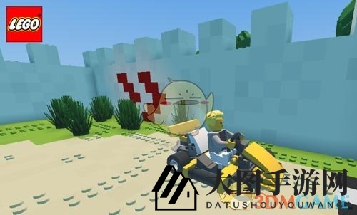 《乐高无限》跑酷地图断崖飞车