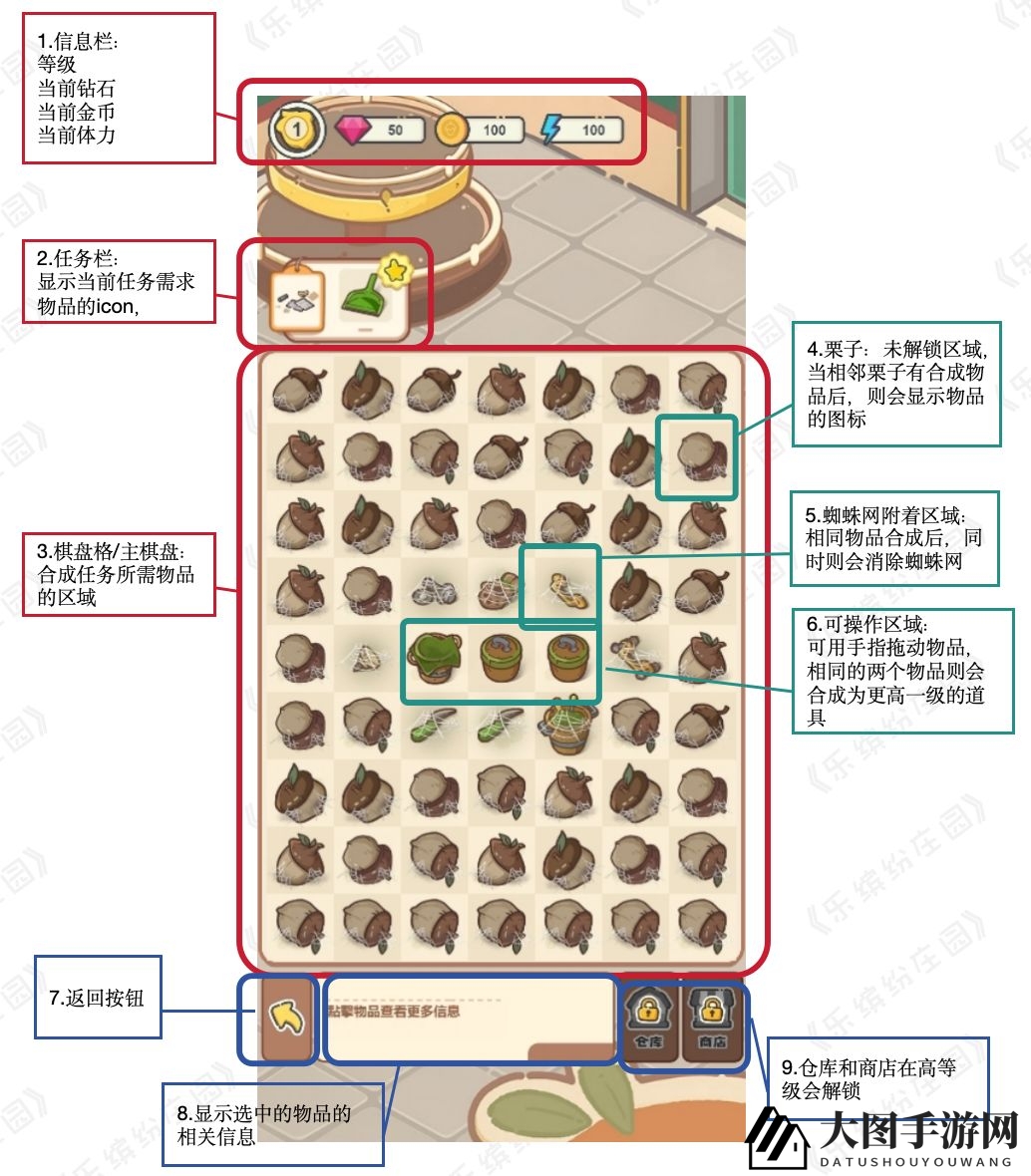 《乐缤纷庄园》游戏基础入门