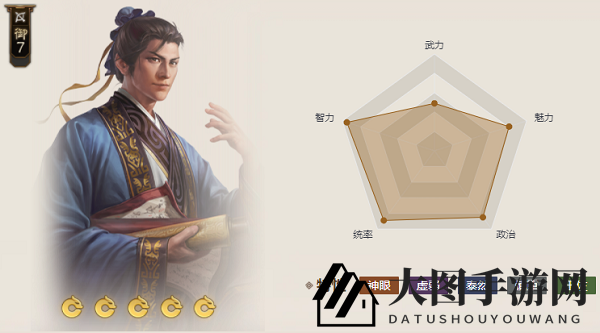 《三国志战棋版》梓木瑟属性介绍